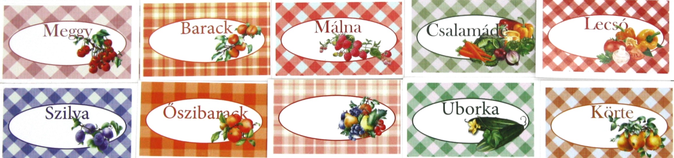 CÍMKE BEFŐTTES KICSI 24 DB / CSOMAG