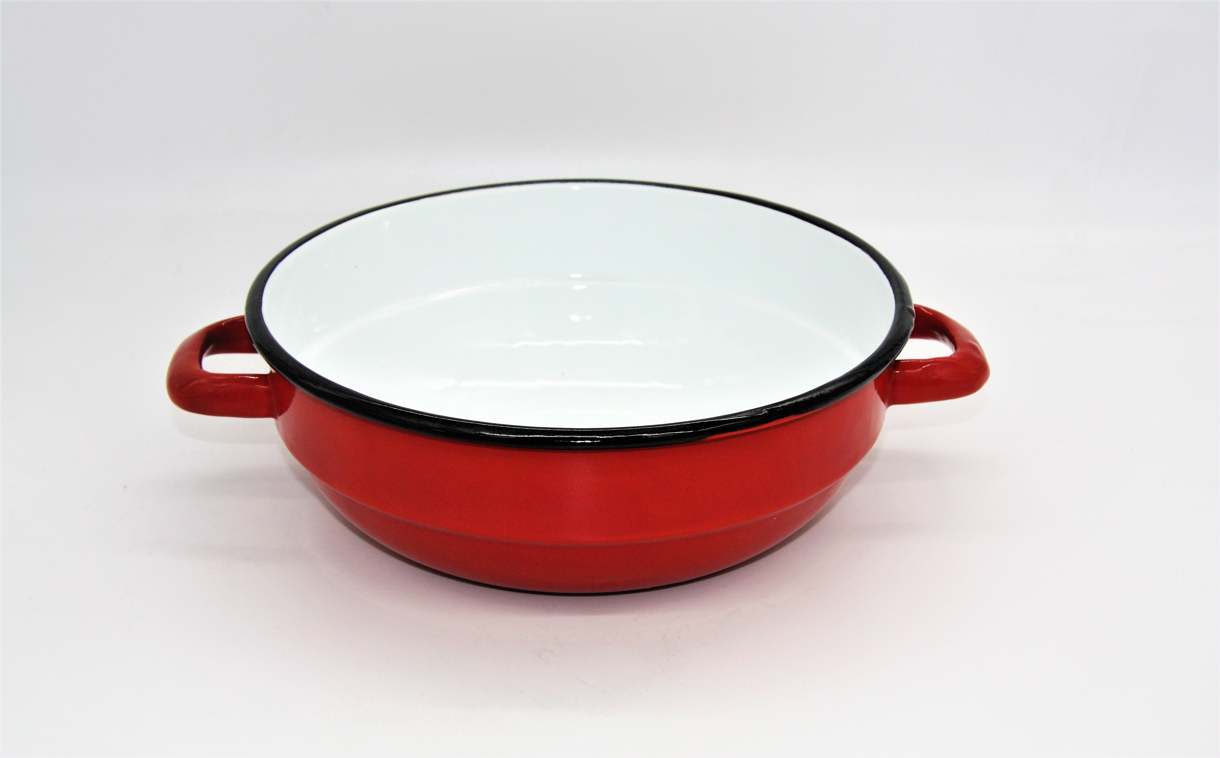 ZOMÁNCOS PARASZT TÁL 24CM 153/24