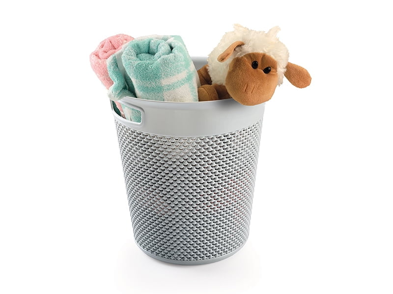 M-1085 VÍZCSEPP MINTÁS PAPÍRKOSÁR 12L 28,5*30 CM