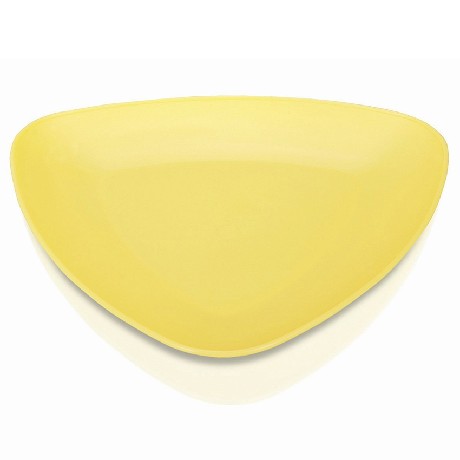 M-731 HÁROMSZÖG LAPOS TÁNYÉR SÜTIS 23*23*2 CM