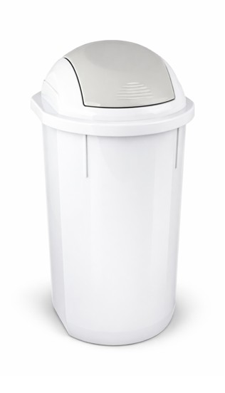 M-418 SZEMETES 12L 26,5*40 CM FEHÉR