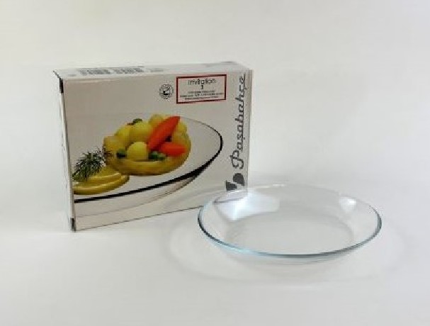 ÜVEG OVÁL TÁL 17CM 3DB-OS 10356