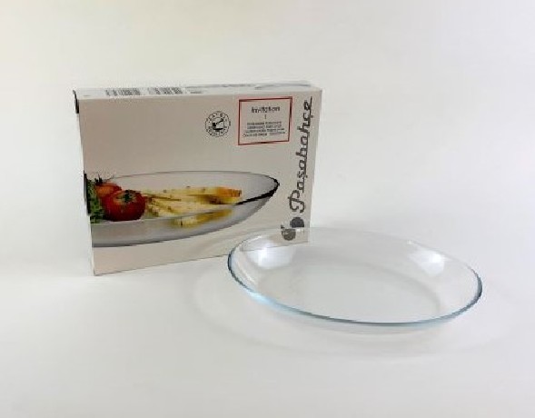 ÜVEG OVÁL TÁL 21CM 10357