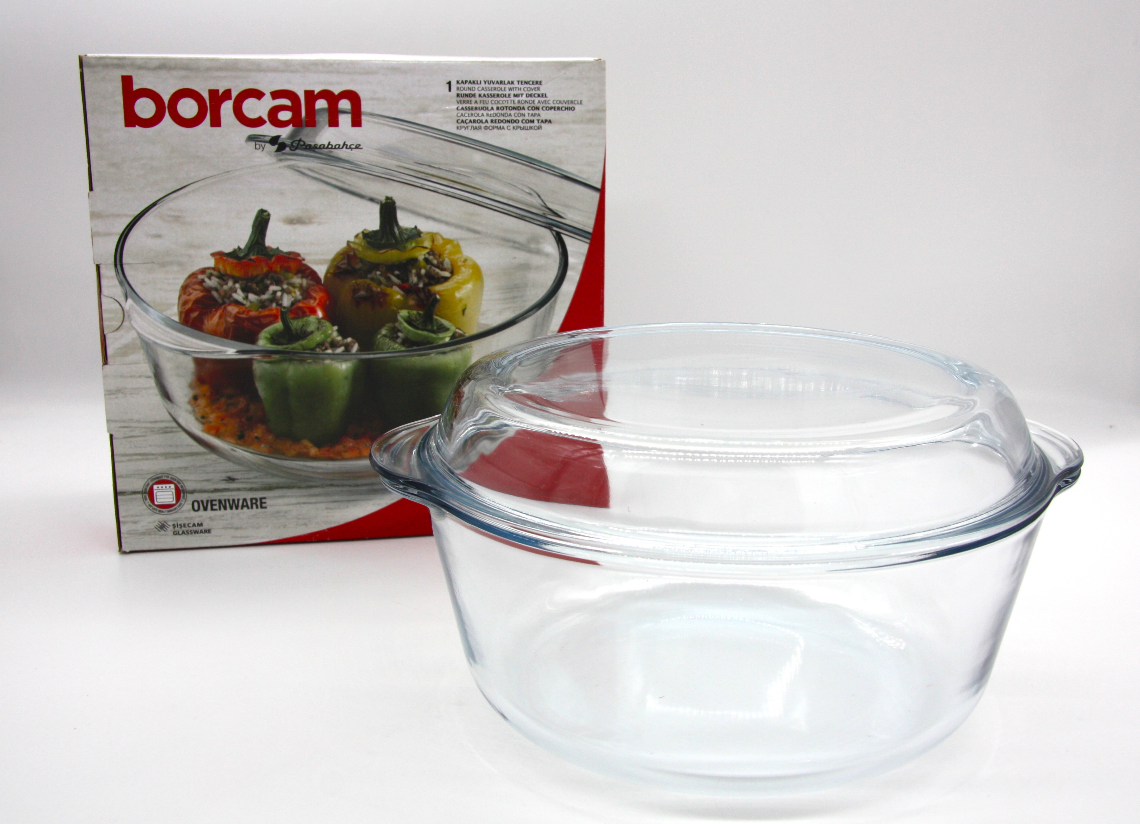 BORCAM KEREK HŐÁLLÓ TÁL 3,15L 59013