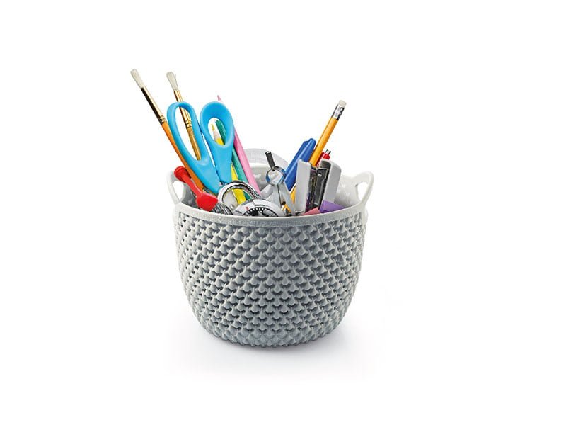 M-152 VÍZCSEPP MINTÁS KEREK KOSÁR 15*12,5CM 1,5 L