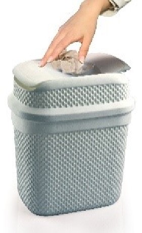 M-136 VÍZCSEPP MINTÁS KÖZÉBILLENŐ KUKA 16,5 X 12,5 X 19 CM 2 L