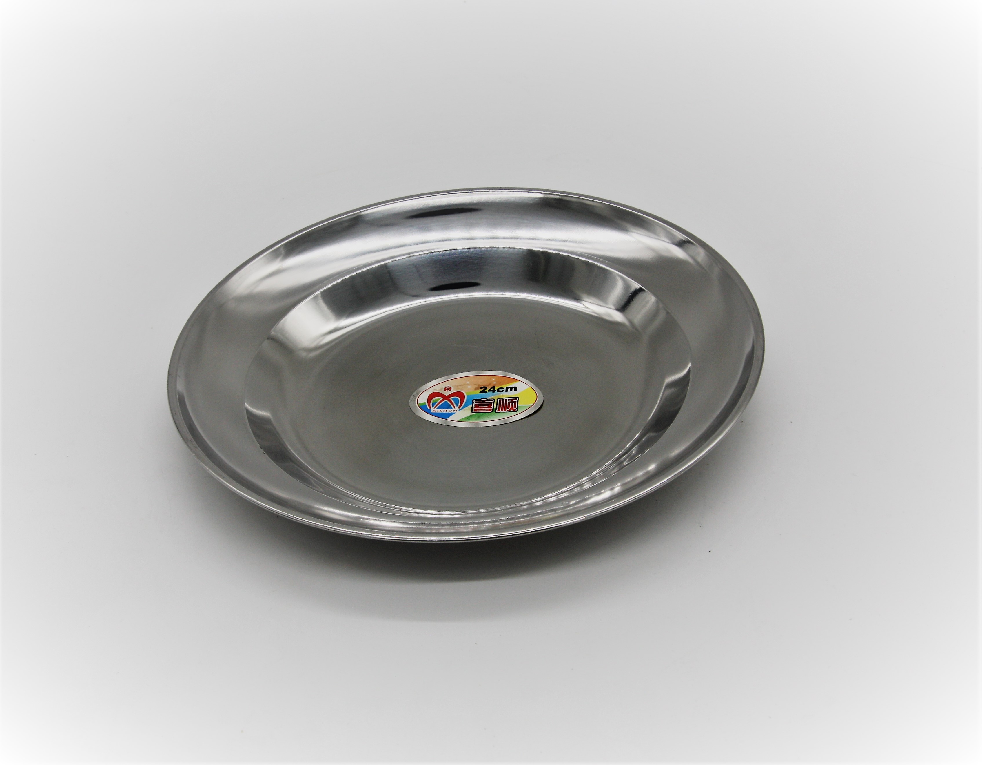 INOX TÁNYÉR MÉLY 24 CM