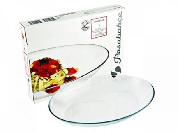 ÜVEG OVÁL TÁL 29CM 10359