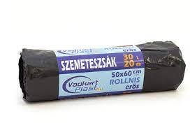 SZEMETESZSÁK EXTRA ERŐS 30L 50X60CM