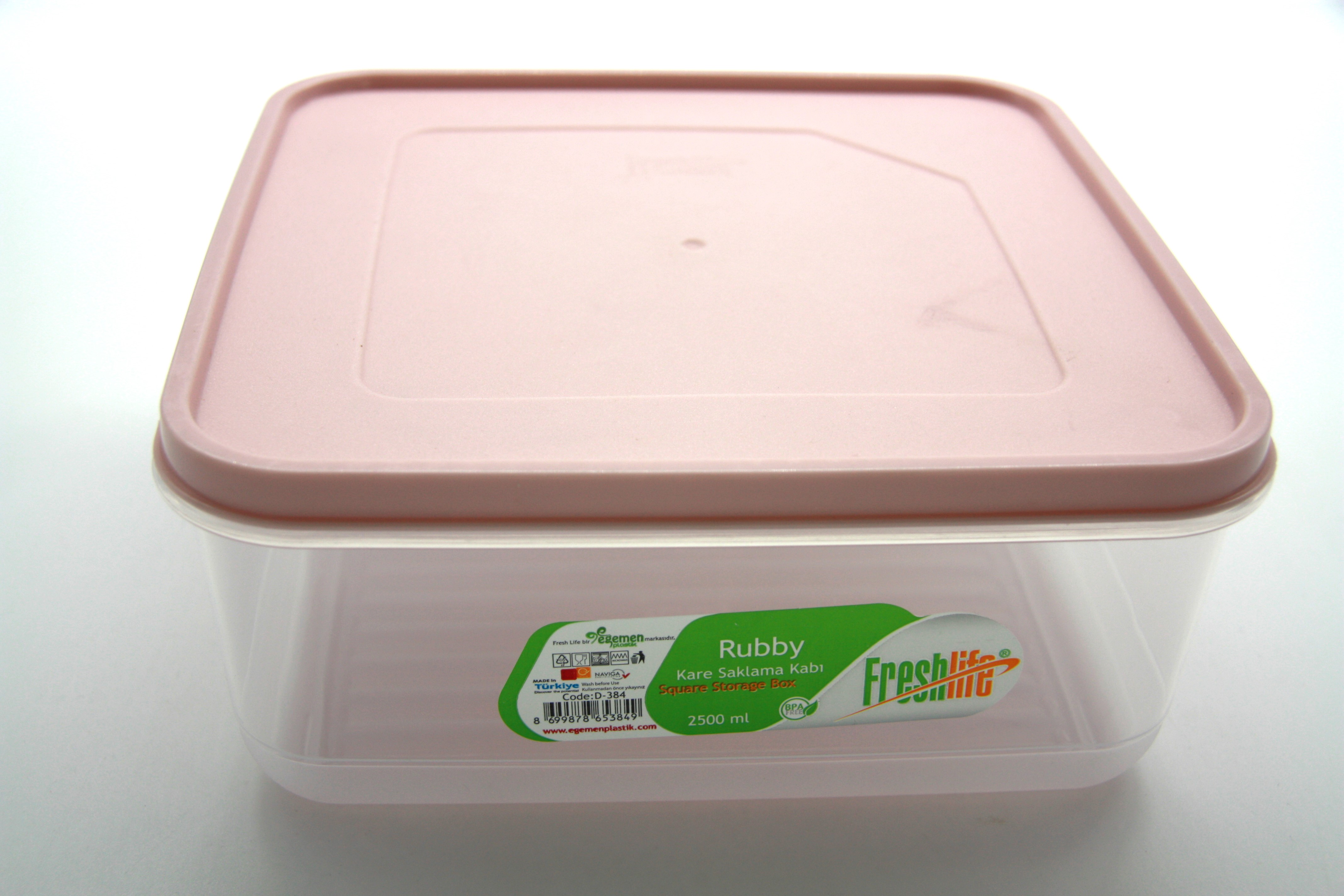 D-384 RUBBY DOBOZ 2,5L