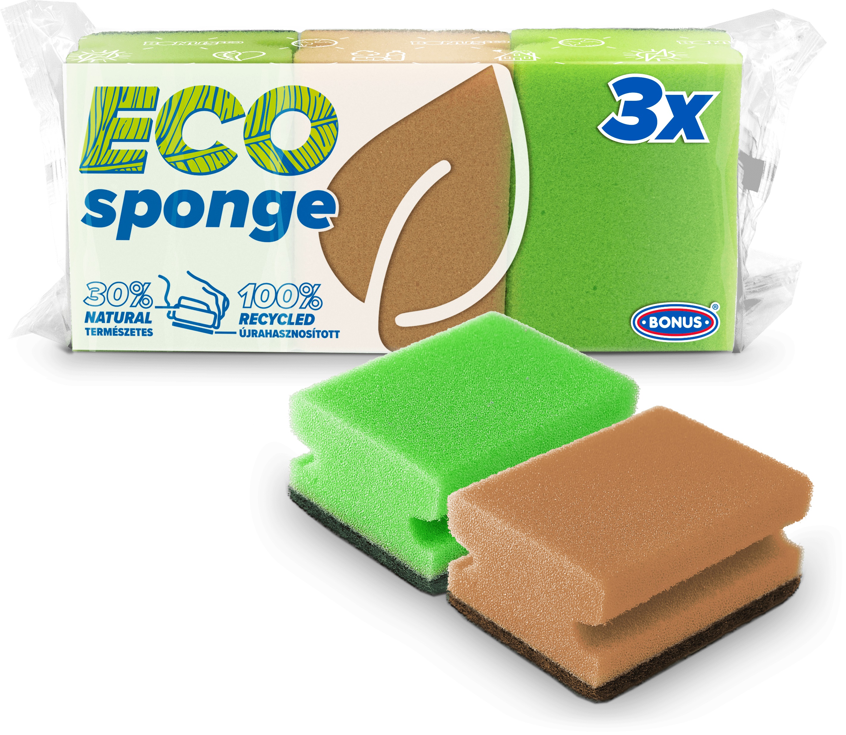 B019 ECO FORMÁZOTT MOSOGATÓSZIVACS 3X B019 ECO FORMÁZOTT MOSOGATÓSZIVACS 3X