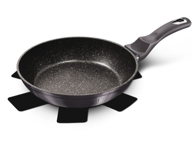BH-6889 SERPENYŐ 24*4,8 CM 1,7L  METALLIC LINE CARBON