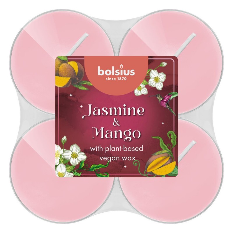 BOLSIUS MAXI ILLATMÉCSES 8HR 8DB- JÁZMIN ÉS MANGÓ