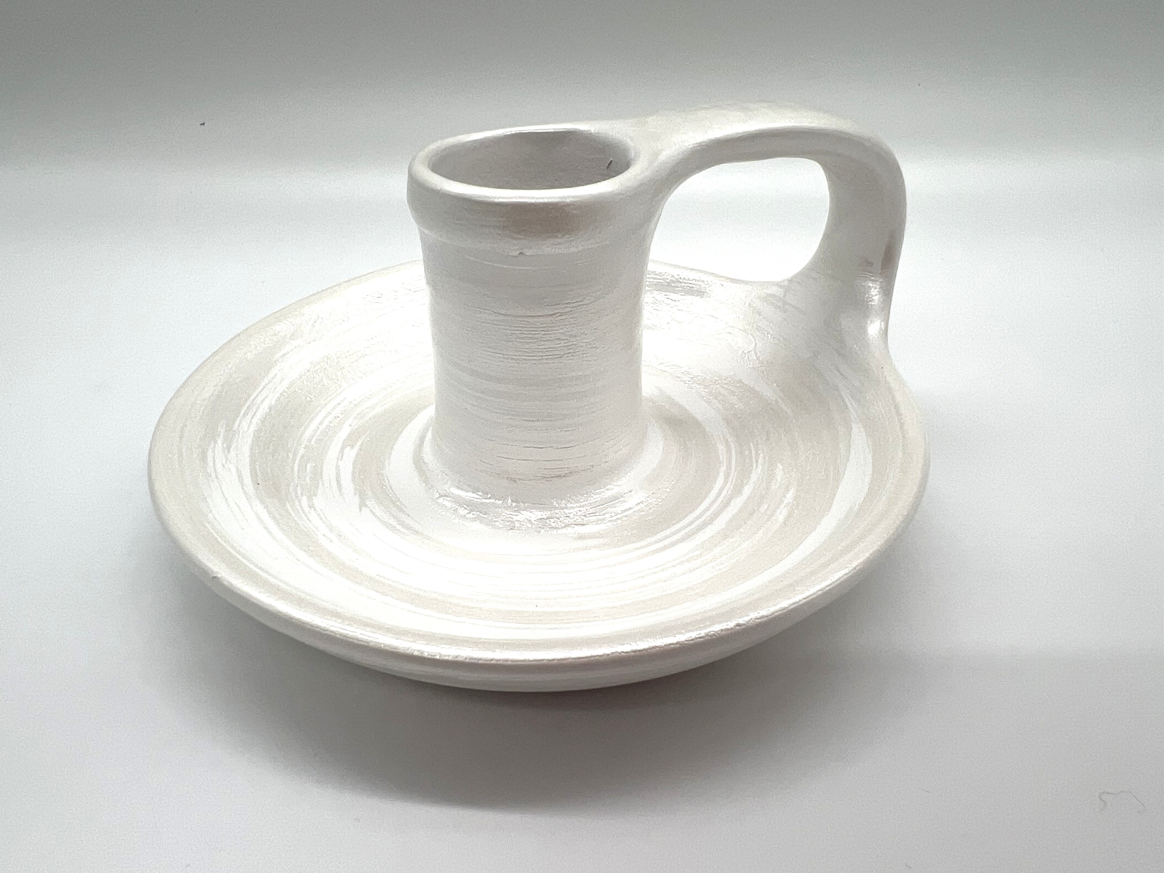 FÜLES GYERTYATARTÓ (13X7CM) 5658