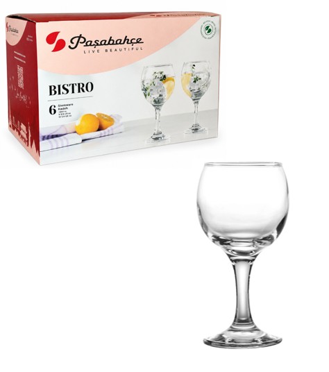 ÜVEGPOHÁR BISTRO 6 DARAB 290ML 44411